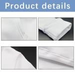 LaiHiulaan White Polyester Hoodies for Sublimation