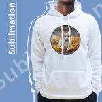 LaiHiulaan White Polyester Hoodies for Sublimation