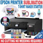 Epson Sublimation Printer Bundle for T-Shirts and Mugs