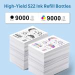 ProSwift 522 High Capacity Ink Refill Bottles