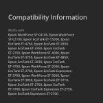 CEEBOO 502 Epson Compatible Refill Ink Bottles Set