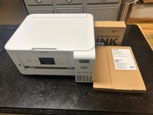 EcoTank ET 2850 Sublimation Printer Bundle