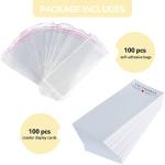 100PCS Sublimation Car Coaster Packaging Set