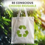 Simpli-Magic 13"x15" Blank Canvas Tote Bags