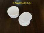 50 Pack 2" Round Aluminum Sublimation Discs