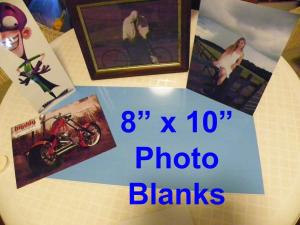10-Pack 8" x 10" Aluminum Sublimation Blanks