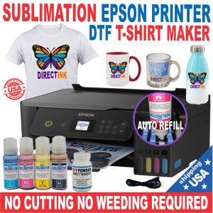 Epson Sublimation Tank Printer with DTF Starter Kit