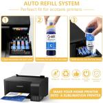 SUPERSUBINK Sublimation Ink for Epson Printers Heat Press