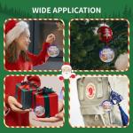 HTVRONT 26-Pack 3-Inch Double-Sided Sublimation Ornaments