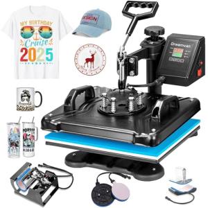 5 in 1 Multifunctional Sublimation Heat Press Machine