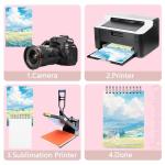 Framendino 6 Pack A6 Sublimation Notebooks