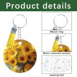 160 Pcs Double-Sided Aluminum Keychain Blanks