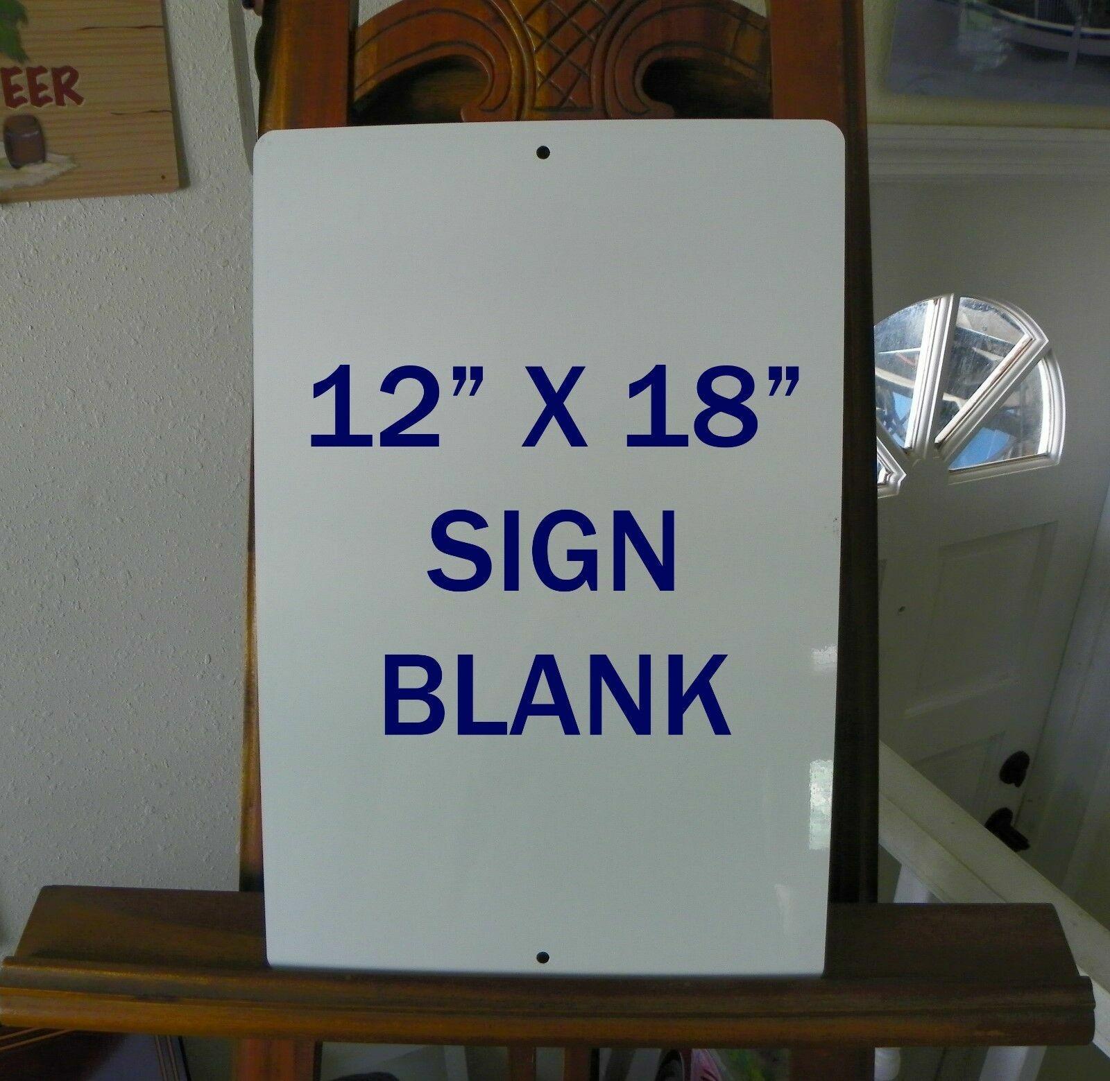 12" x 18" Aluminum Sublimation Sign Blanks - 20 Pack