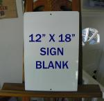 12" x 18" Aluminum Sublimation Sign Blanks - 20 Pack