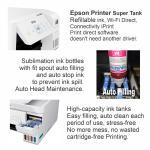 Epson 5-in-1 Sublimation Printer and Heat Press Bundle
