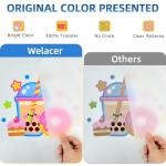 Welacer DTF Transfer Film Roll for Sublimation