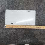 3-Pack 6x12" Sublimation Aluminum License Plate Blanks