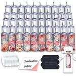 50 Pack Insulated 20 oz Sublimation Tumblers