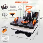 DREAMVAN 8 in 1 Sublimation Heat Press Machine