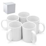 MYSUB 11oz Sublimation Blank White Mugs - 36 Pack