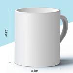 MYSUB 11oz Sublimation Blank White Mugs - 36 Pack