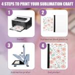 Framendino A5 Canvas Sublimation Notebook Journals