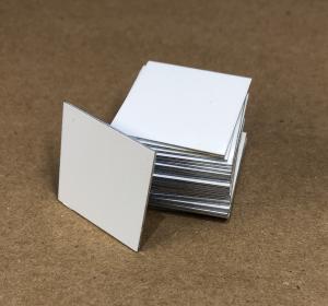 100 Pack of 2"x2" Sublimation Aluminum Squares