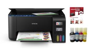 ET 2400 Sublimation Printer Bundle with Ink & Paper