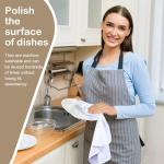 SINLAND Fast Drying Sublimation Kitchen Towels 10 Pack