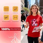 Joyclub 5-Pack Polyester T-Shirts for Sublimation