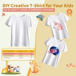 3 Pack Toddler Sublimation T-Shirt Blanks