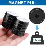 LOVIMAG 50 Pack Neodymium Lifting Magnets