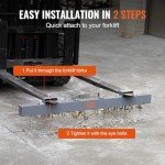 36" Heavy-Duty Magnetic Sweeper with 67 LBS Lift