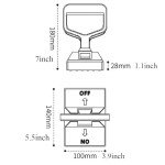 AOMAG 120 lb Magnetic Lifting Tool with Holder