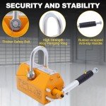 2200 Lbs Heavy Duty Lifting Magnet with Release