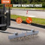 36-Inch Heavy-Duty Magnetic Sweeper for Forklifts