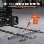 36-Inch Heavy-Duty Magnetic Sweeper for Forklifts