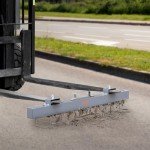 36-Inch Heavy-Duty Magnetic Sweeper for Forklifts