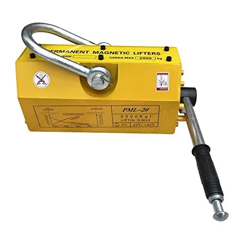 Heavy Duty Steel Magnetic Lifter - 4400 lbs Capacity