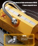 1320 lbs Magnetic Lifter with Release Handle