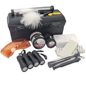 Dual Fluorescent Fingerprint Kit for Classroom Fun