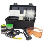 Dual Fluorescent Fingerprint Kit for Classroom Fun