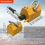 Heavy Duty Steel Magnetic Lifter - 660LB Capacity
