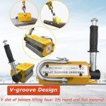 Heavy Duty Steel Lifting Magnet - 440LB Capacity