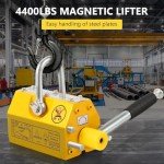 Heavy-Duty Neodymium Steel Magnetic Lifter 4400LBS