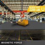 2200lbs Neodymium Lifting Magnet with Release