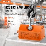 VEVOR 1320 lb Neodymium Magnetic Lifter