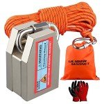 Strong 1200LBS Fishing Magnet Kit with Rope