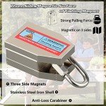 Strong 1200LBS Fishing Magnet Kit with Rope