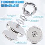 150 lbs Lift Fishing Magnets - 4 Pack